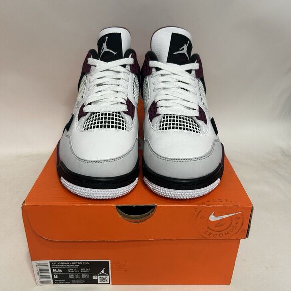 Nike Air Jordan 4 Retro x Paris Saint-Germain “Bordeaux” - Picture 2 of 6